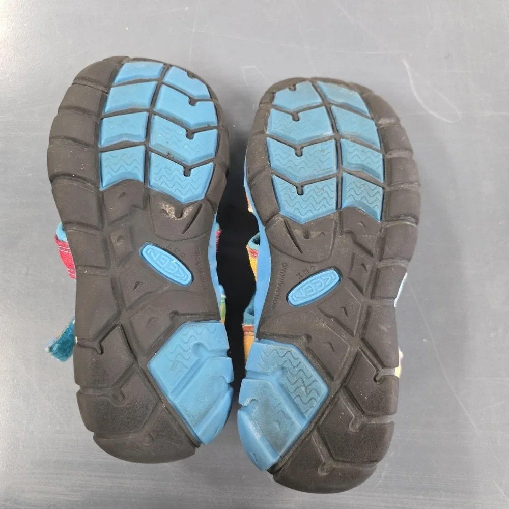Keen Newport H2 Sandals Shoes Kids Size 13 Tie Dye Rainbow Water Hiking Summer